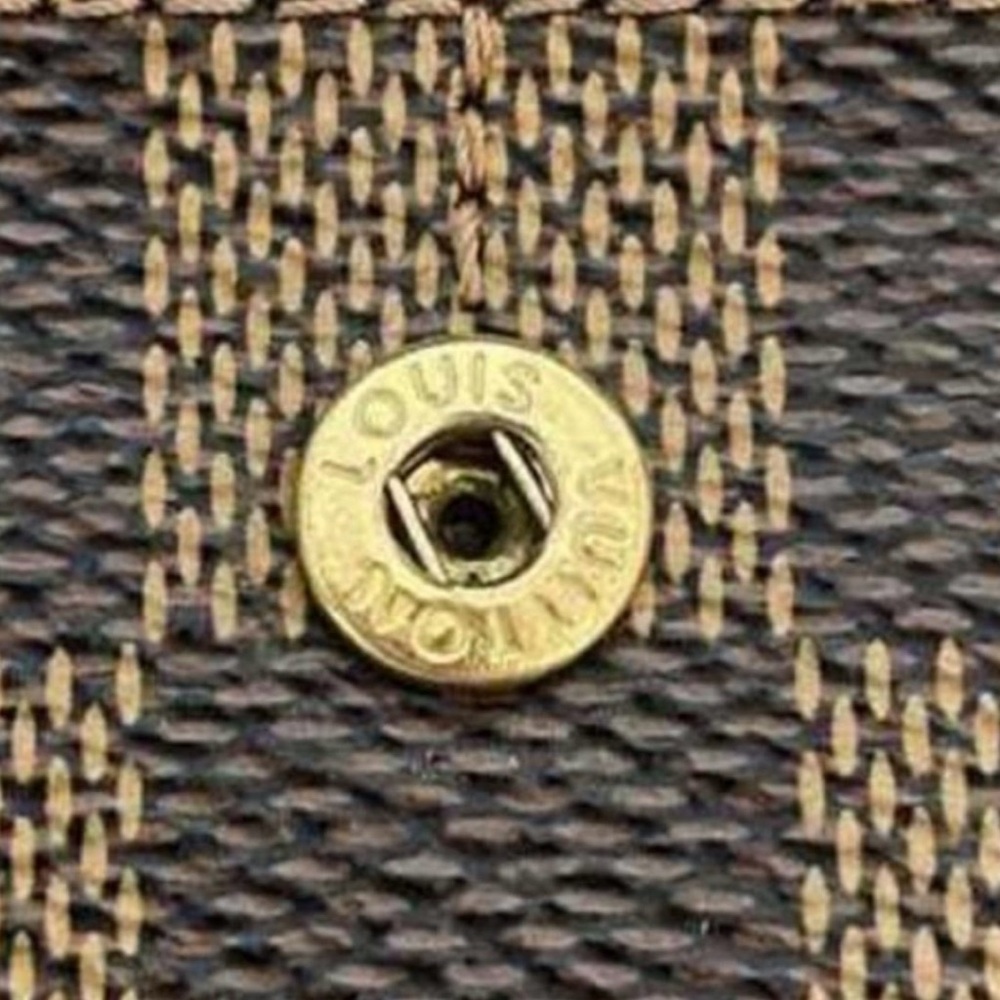 LOUIS VUITTON 2012 French Haute Damier Ebene Wallet - Picture 14 of 14